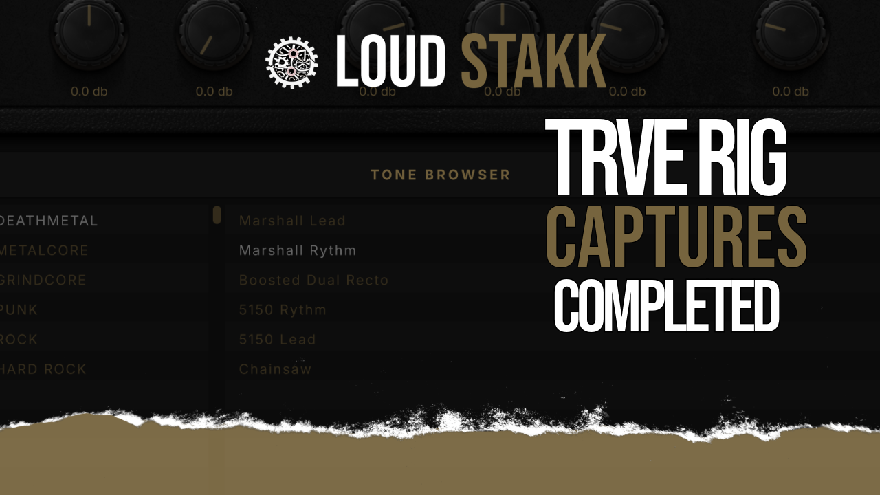 🤖 TRVE Rig: What We Learned from Amp & Cab Captures