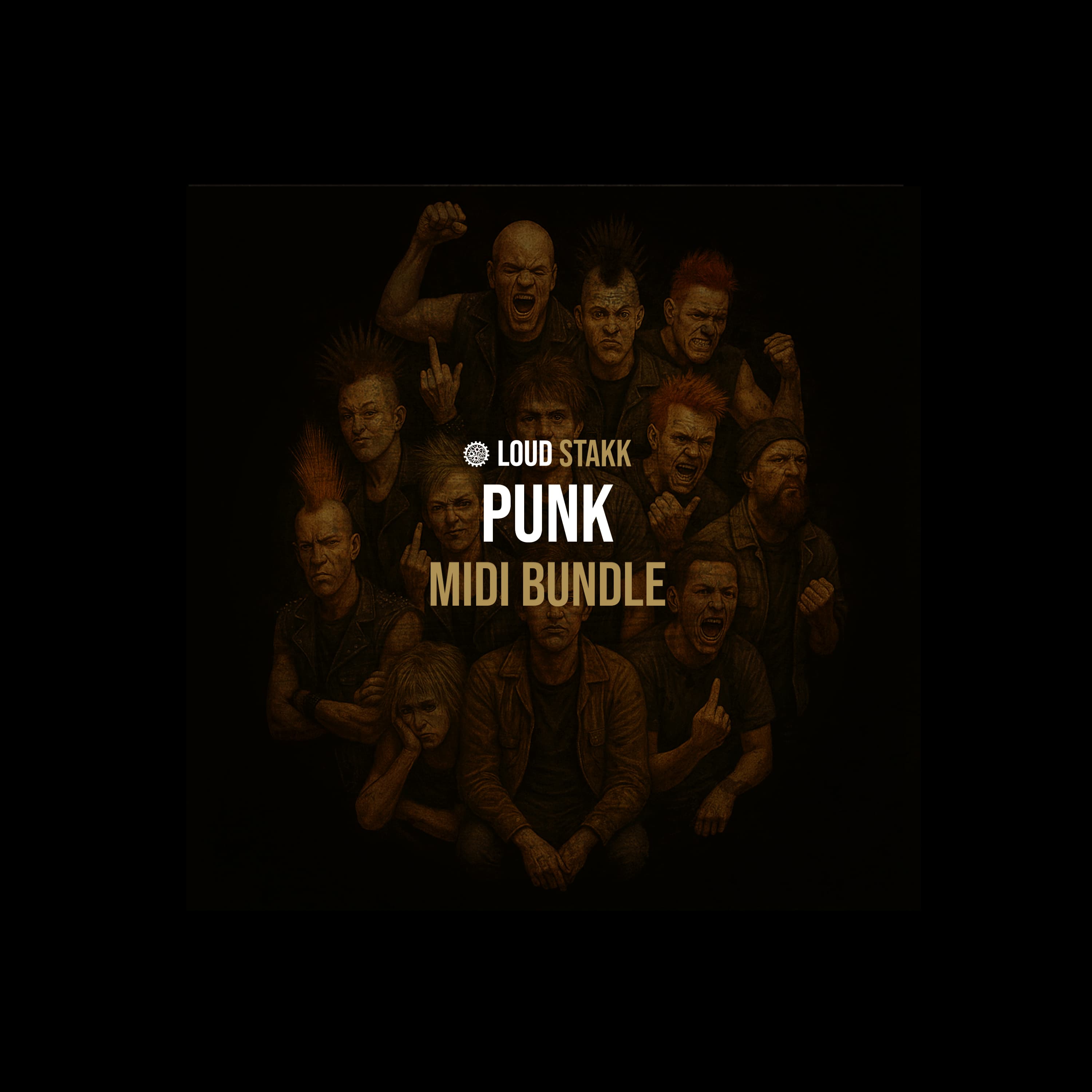Loudstakk Punk MIDI Grooves - 800+ Grooves