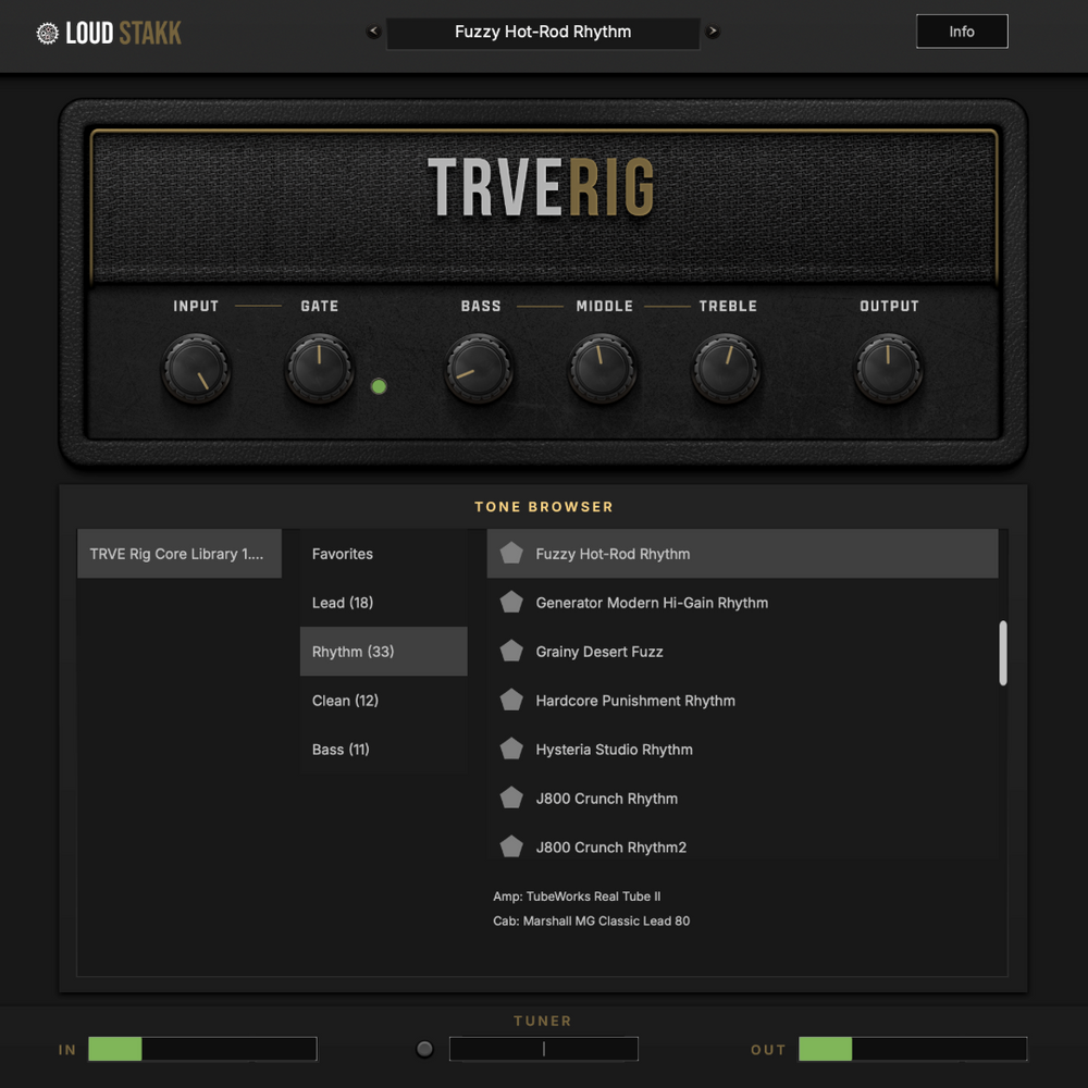 TRVE Rig UI